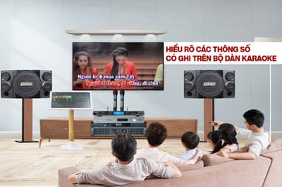 Thong so co ban tren dan karaoke