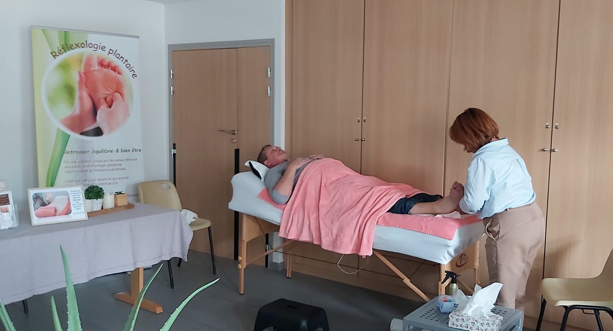 Réflexologie plantaire