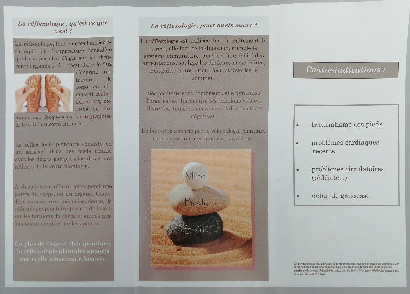 Réflexologie plantaire