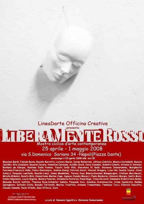 LiberaMenteRosso - Naples, at LINEADARTE Creative Workshop