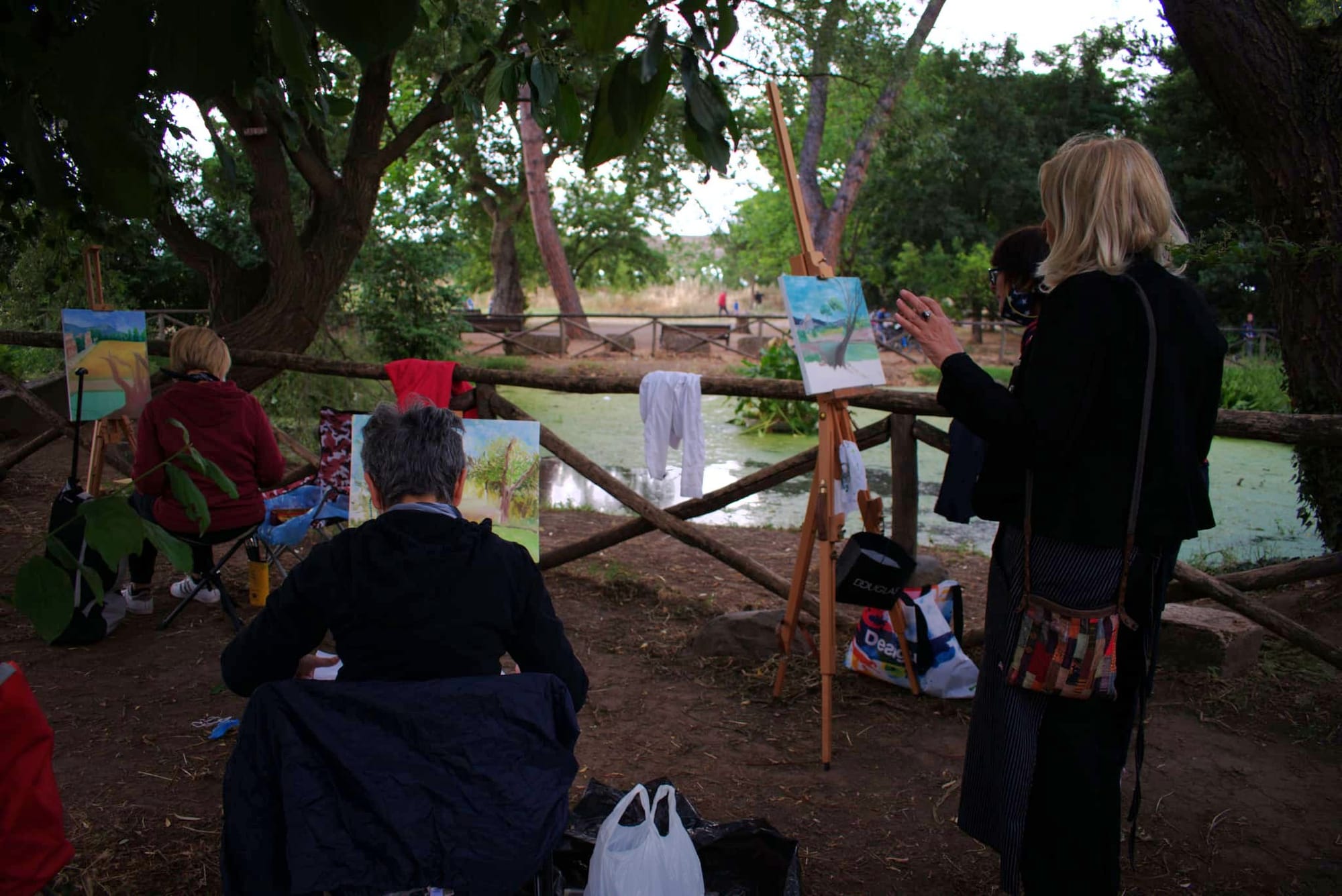 Lezione en plein air