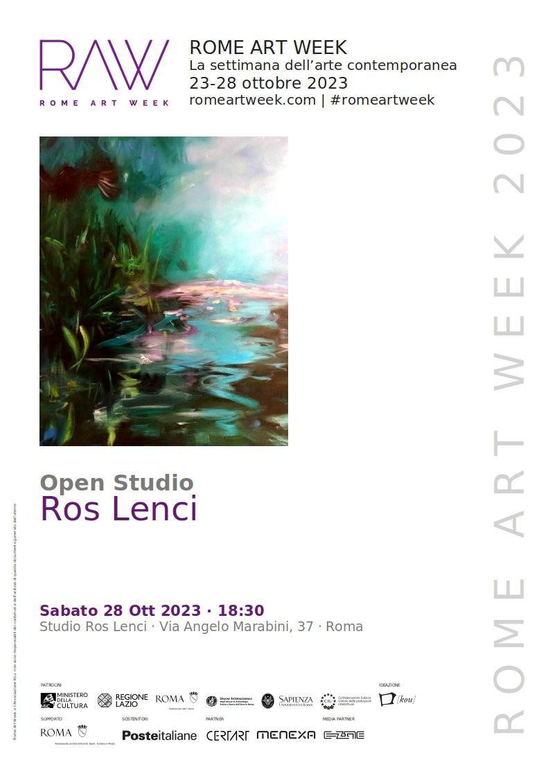 Open studio 23 Ottobre 2023