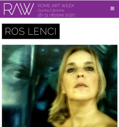 ROME ART WEEK Fifth Edition 26-31 october 2020