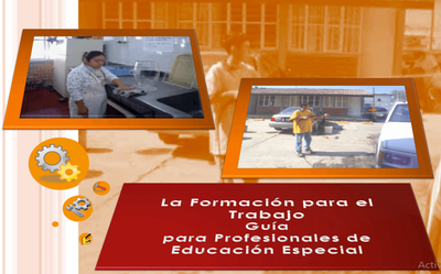 LA FORMACIÓN PARA EL TRABAJO GUIA PARA PROFESIONALES DE EDUCACIÓN ESPECIAL