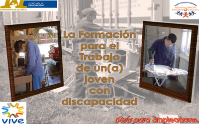 LA FORMACIÓN PARA EL TRABAJO DE UN(A) JOVEN CON DISCAPACIDAD-GUIA PARA EMPLEADORES
