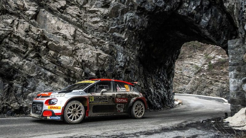WRC 2 IN MONTE: ØSTBERG TAKES TOP SPOT