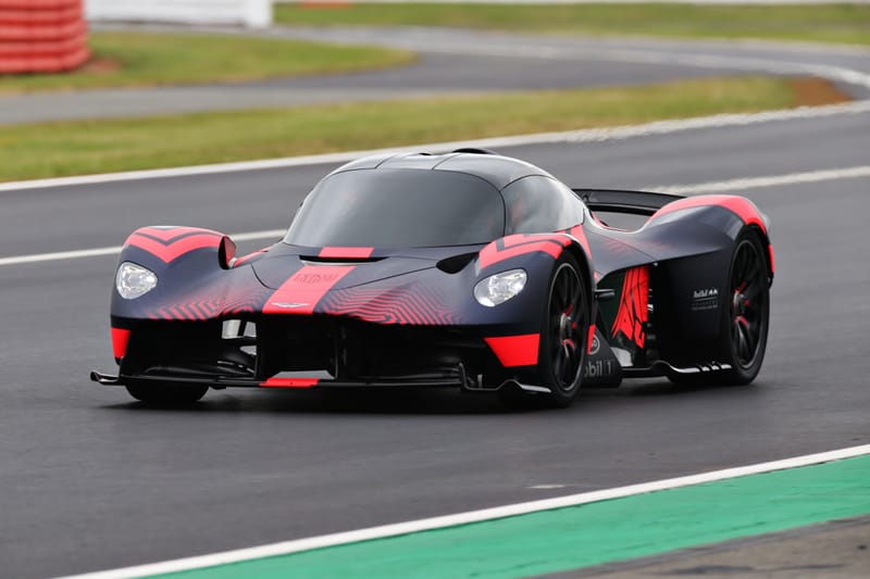 Watch the Bonkers Aston Martin Valkyrie Stretch Its Legs on Track