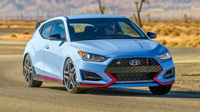 2021 Hyundai Veloster N Adds Eight-Speed Dual-Clutch Option Among Updates