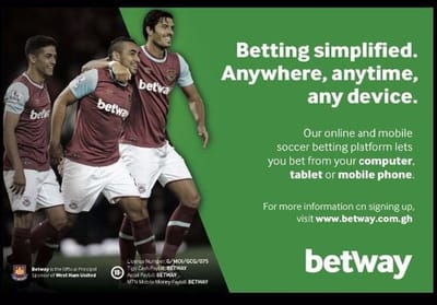 SPORTS BETTING (BETWAY)