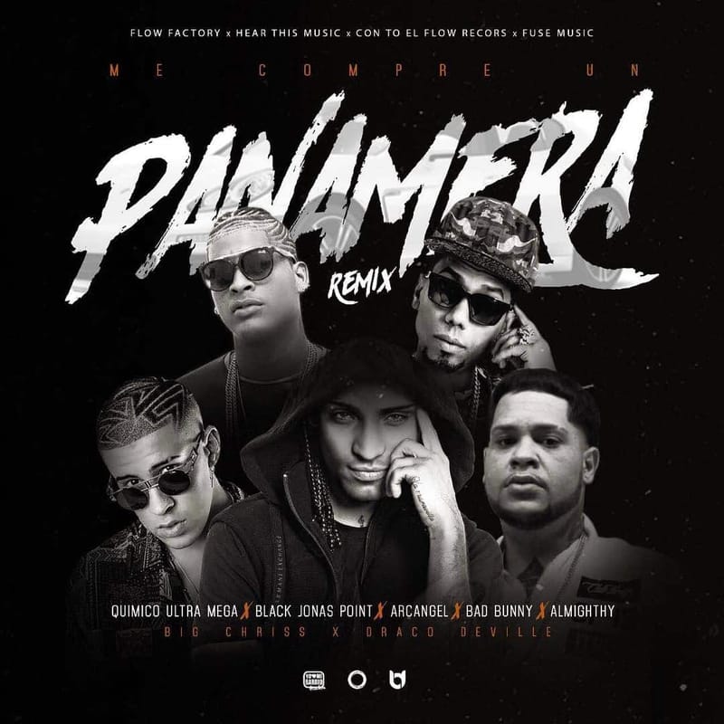 Quimico Ultra Mega X Black Jonas Point X Arcangel X Bad Bunny X Almighthy - Me Compre Un Panamera RMX