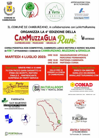 Cammuzzaglia run 4 luglio 2023 image