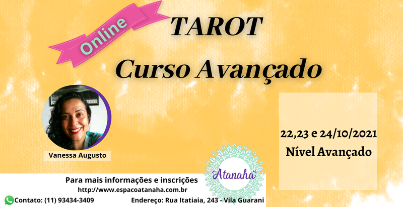 Curso Avançado  de Tarot Online (Arcanos Menores)