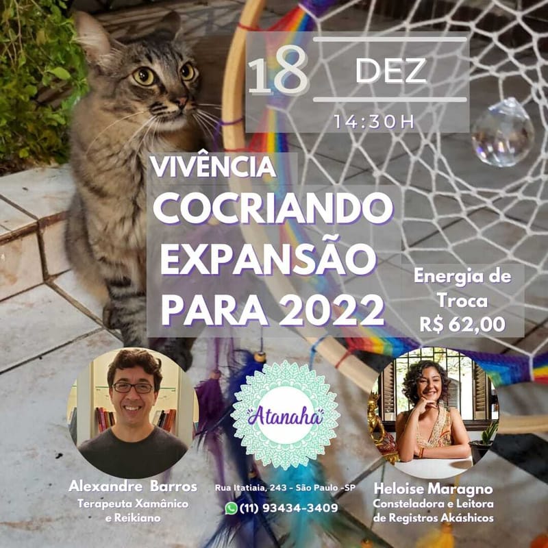 Vivência "Cocriando Expansão para 2022"