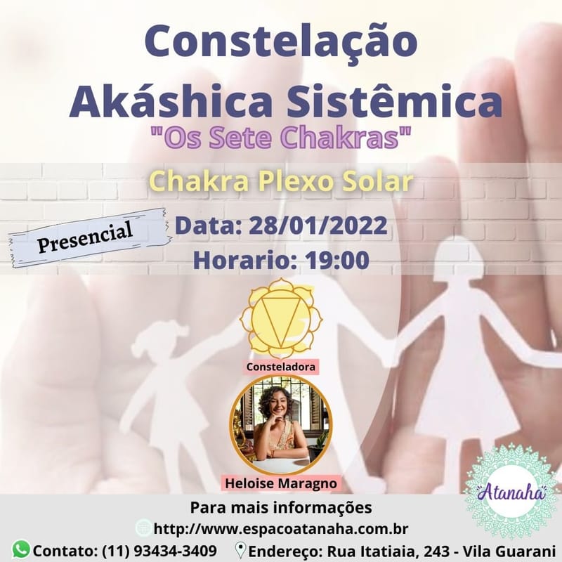 Constelação Akashica Sistemica - Chakra Plexo Solar
