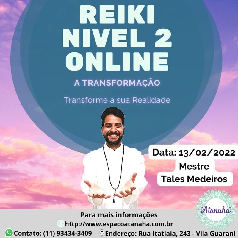 Curso Reiki Nível 2