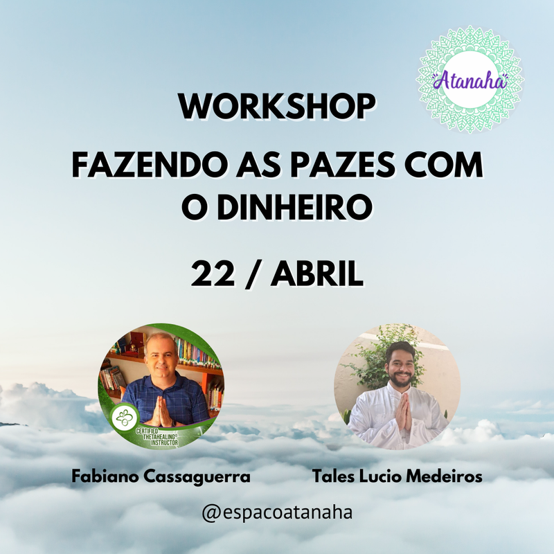 WORKSHOP FAZENDO AS PAZES COM O DINHEIRO