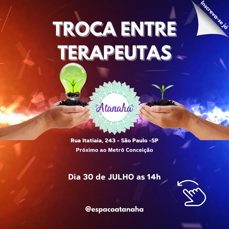 TROCA ENTRE TERAPEUTAS