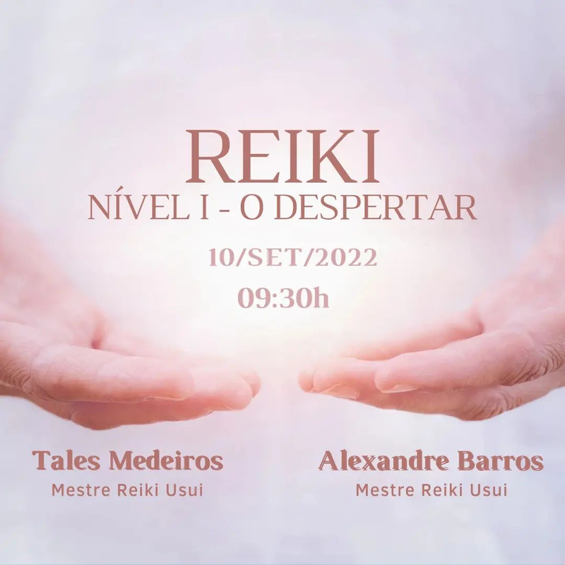 CURSO REIKI - NIVEL 1 - O DESPERTAR