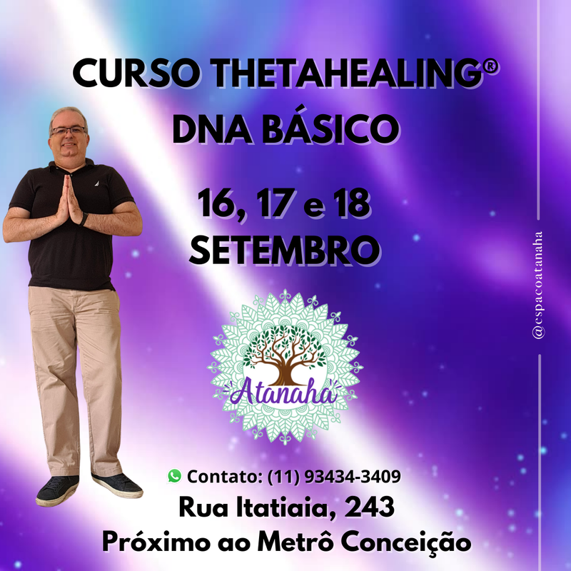 FORMAÇÃO THETAHEALING DNA BÁSICO