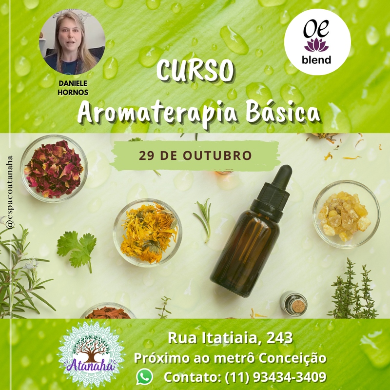 CURSO AROMATERAPIA BÁSICA