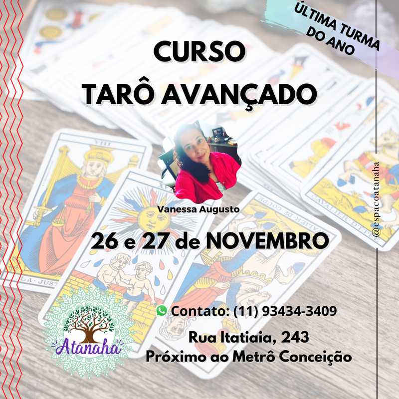 CURSO TARÔ AVANÇADO