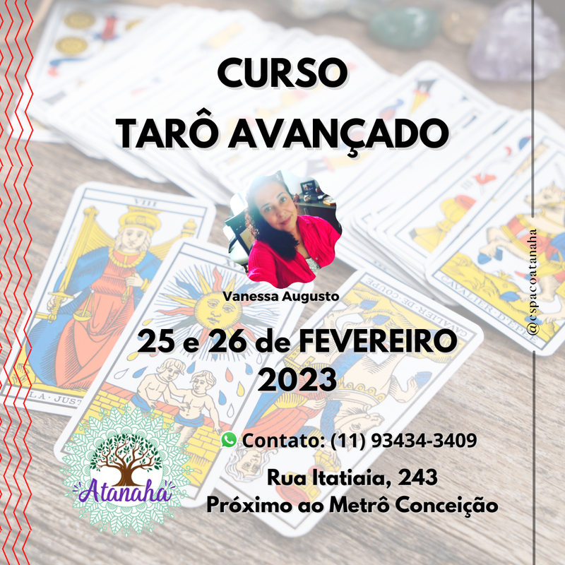 CURSO TARÔ AVANÇADO