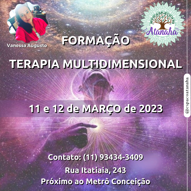FORMAÇÃO TERAPIA MULTIDIMENSIONAL