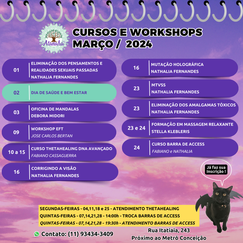 AGENDA MARÇO 2024