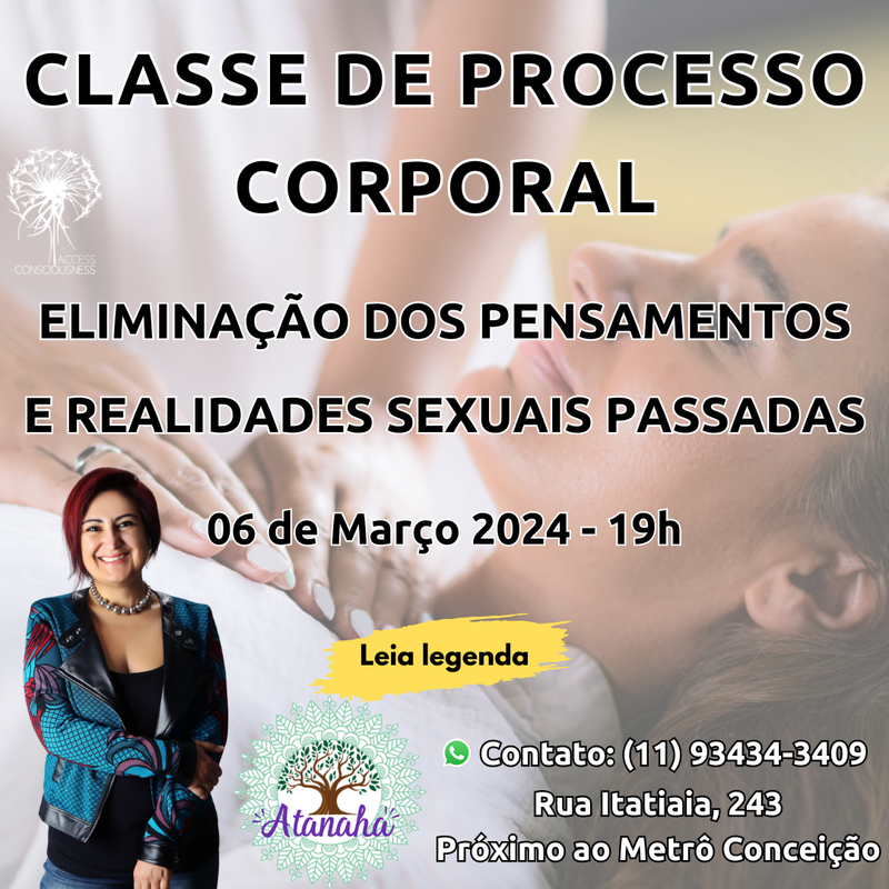 Classe Eliminação dos pensamentos e realidades sexuais passadas