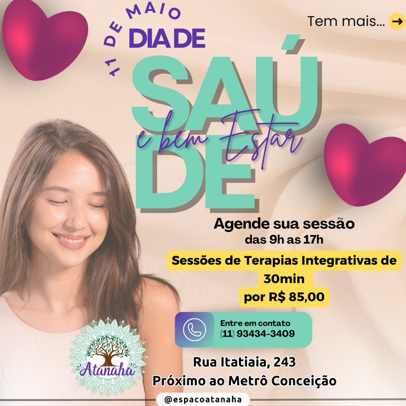 DIA DE SAÚDE E BEM ESTAR