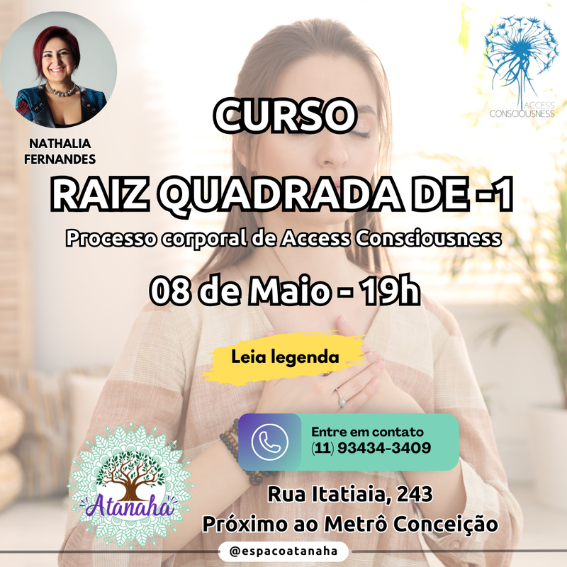 CLASSE PROCESSO CORPORAL - RAIZ QUADRADA DE -1