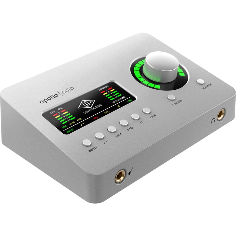 Universal Audio Apollo Solo Heritage Edition 2x4 Thunderbolt 3