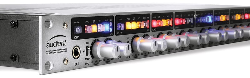 Audient ASP800 8-channel Microphone Preamp - TURNKEY MUSIC & MUL...