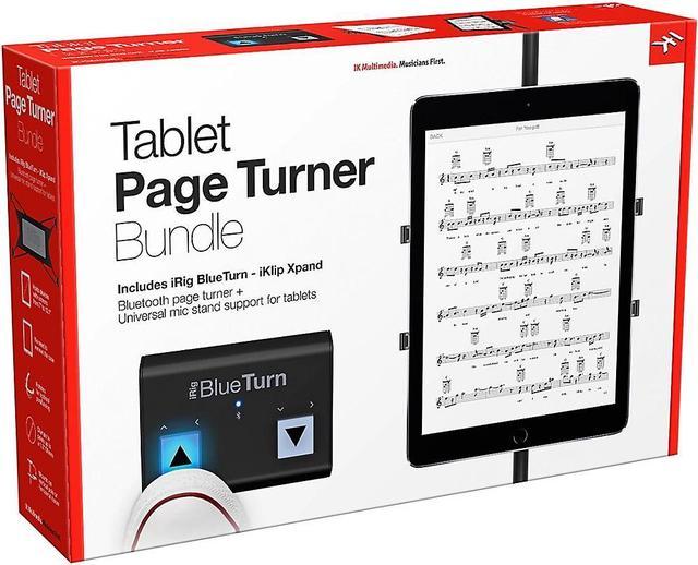 IK Multimedia iRig Tablet Page Turner Bundle - TURNKEY MUSIC & MULTIMEDIA