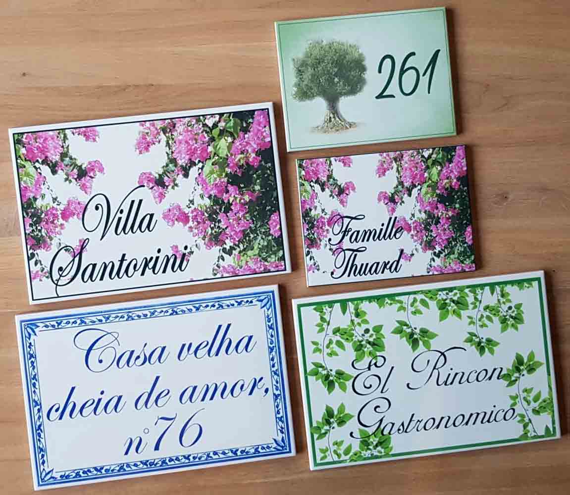 Plaques de villa_personnalisé