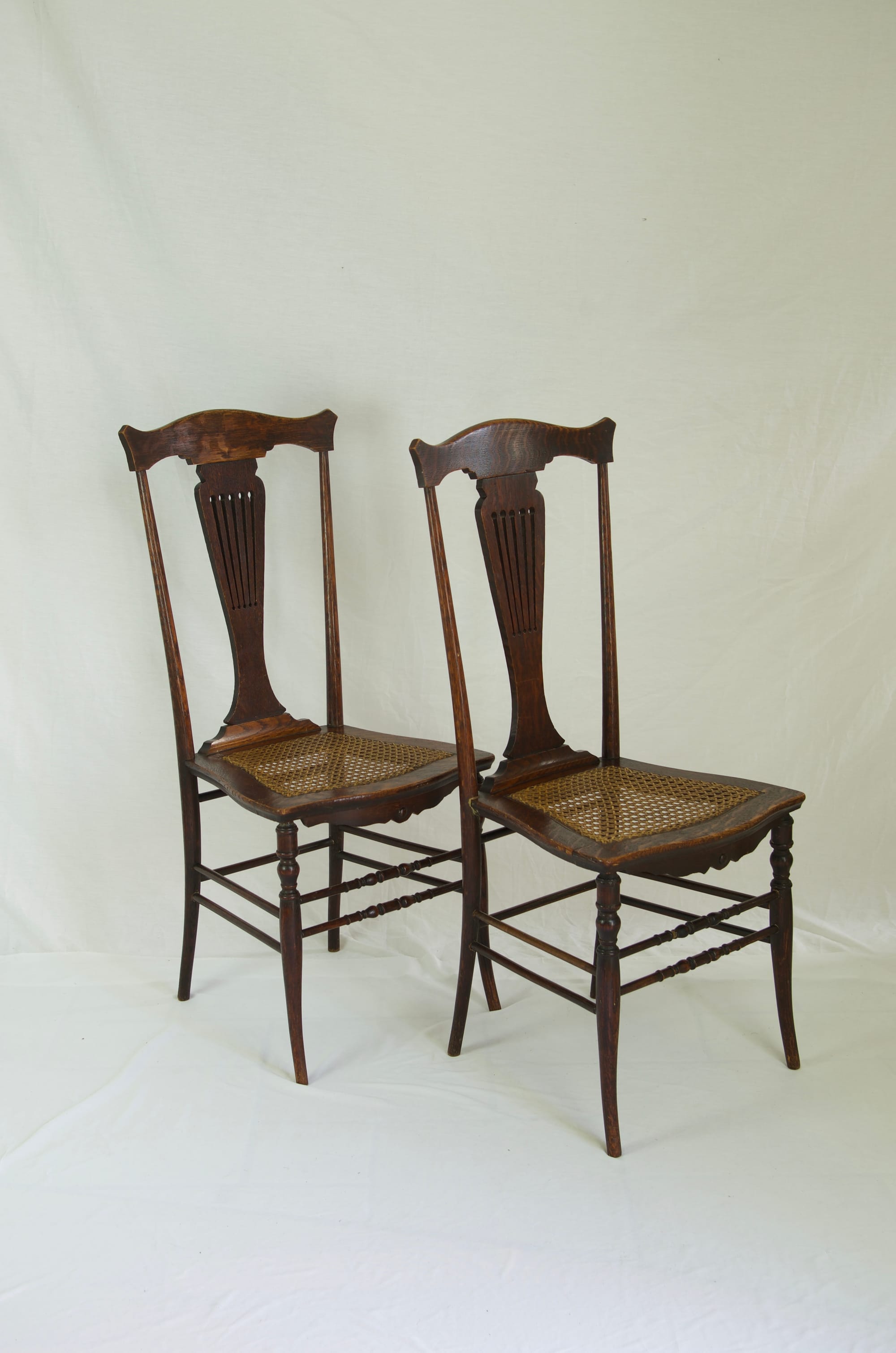 A Pair Antique Eastlake Federal Chairs