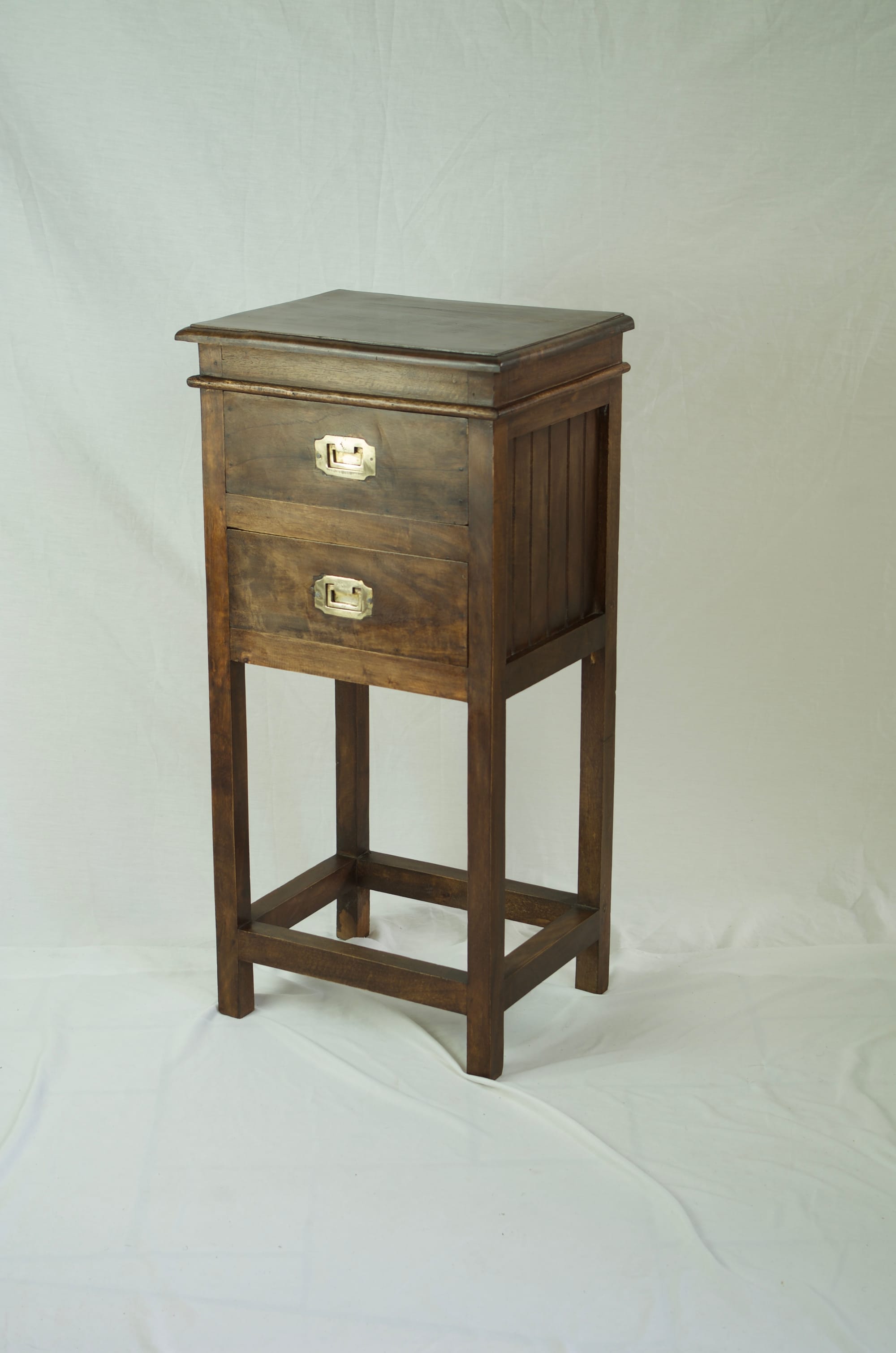Champaign handled double draw floor standing unit.