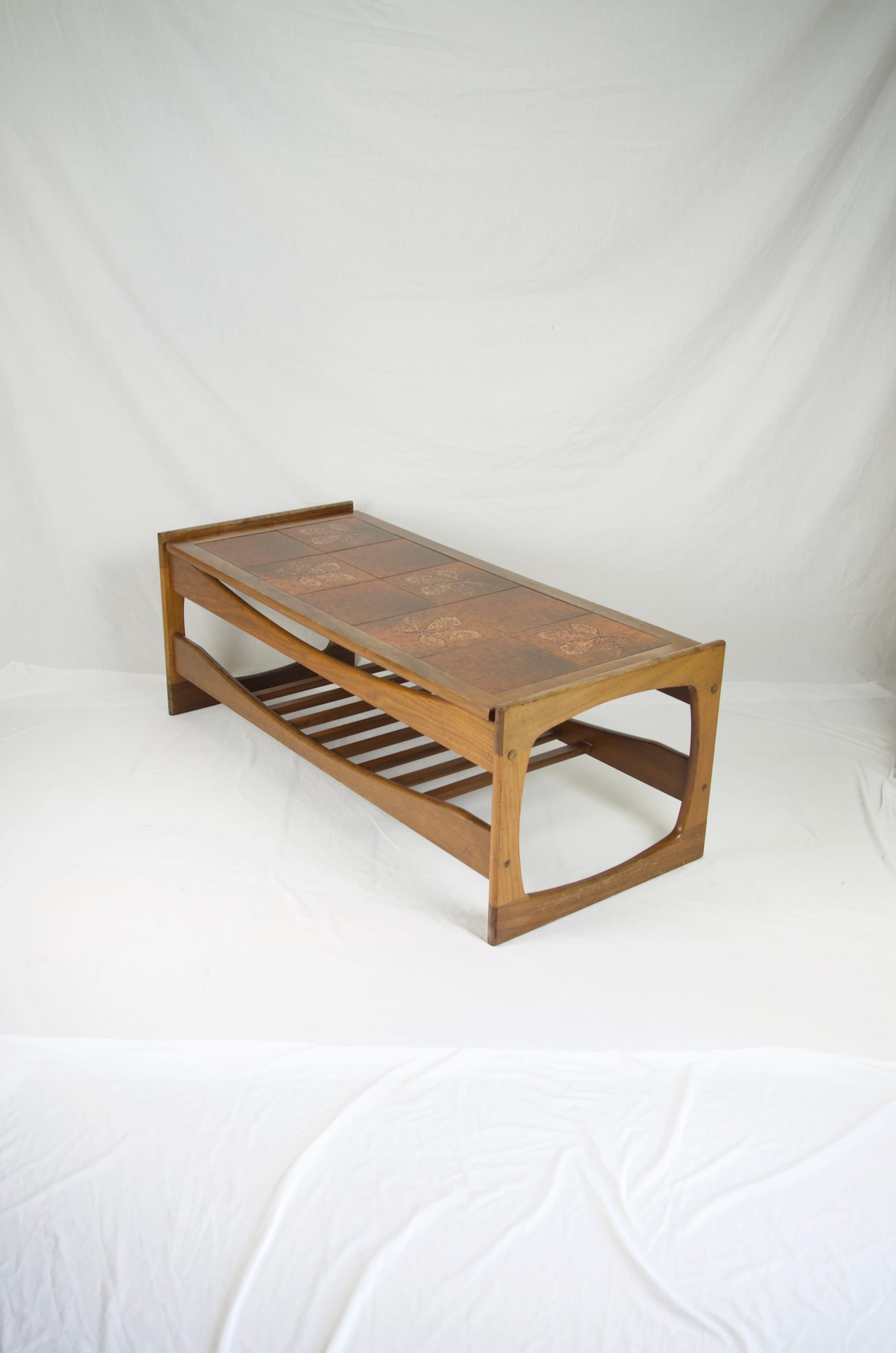 Retro Mid-Century Tiled Coffee Table