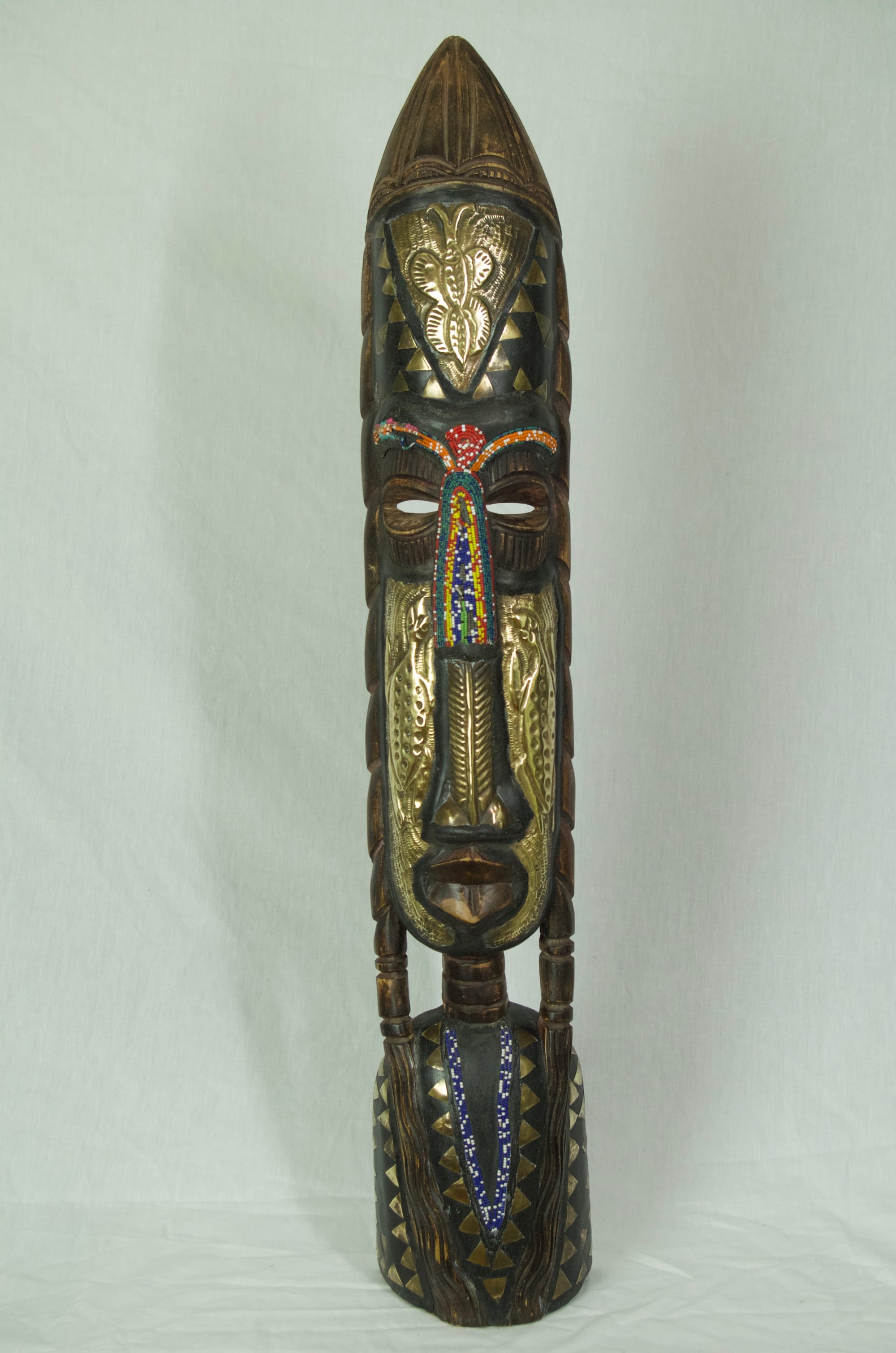 African Queen Goddess of Nature Wall Art Mask