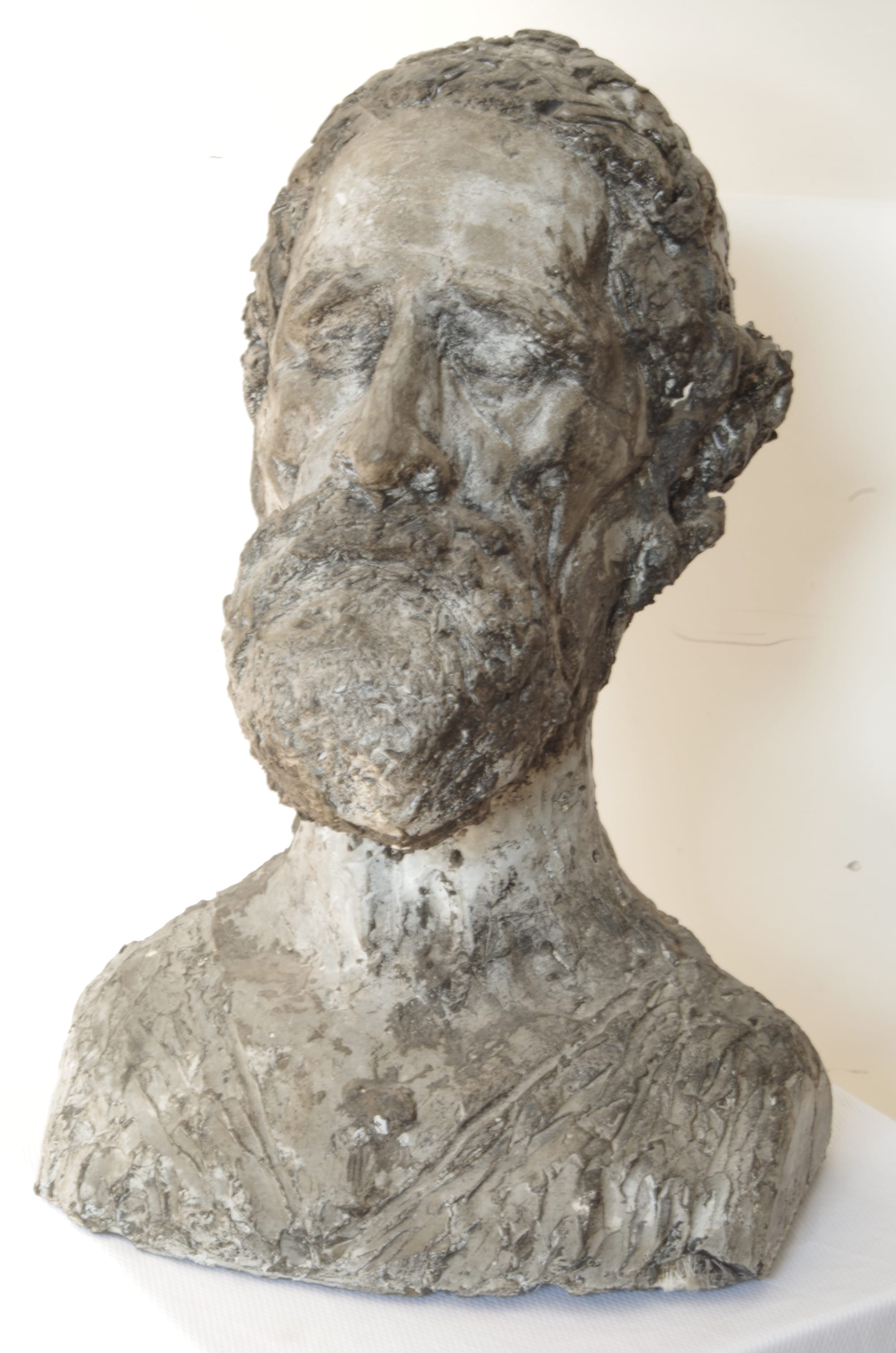 A Plaster Cast Death Mask' Of An Unknown Man.