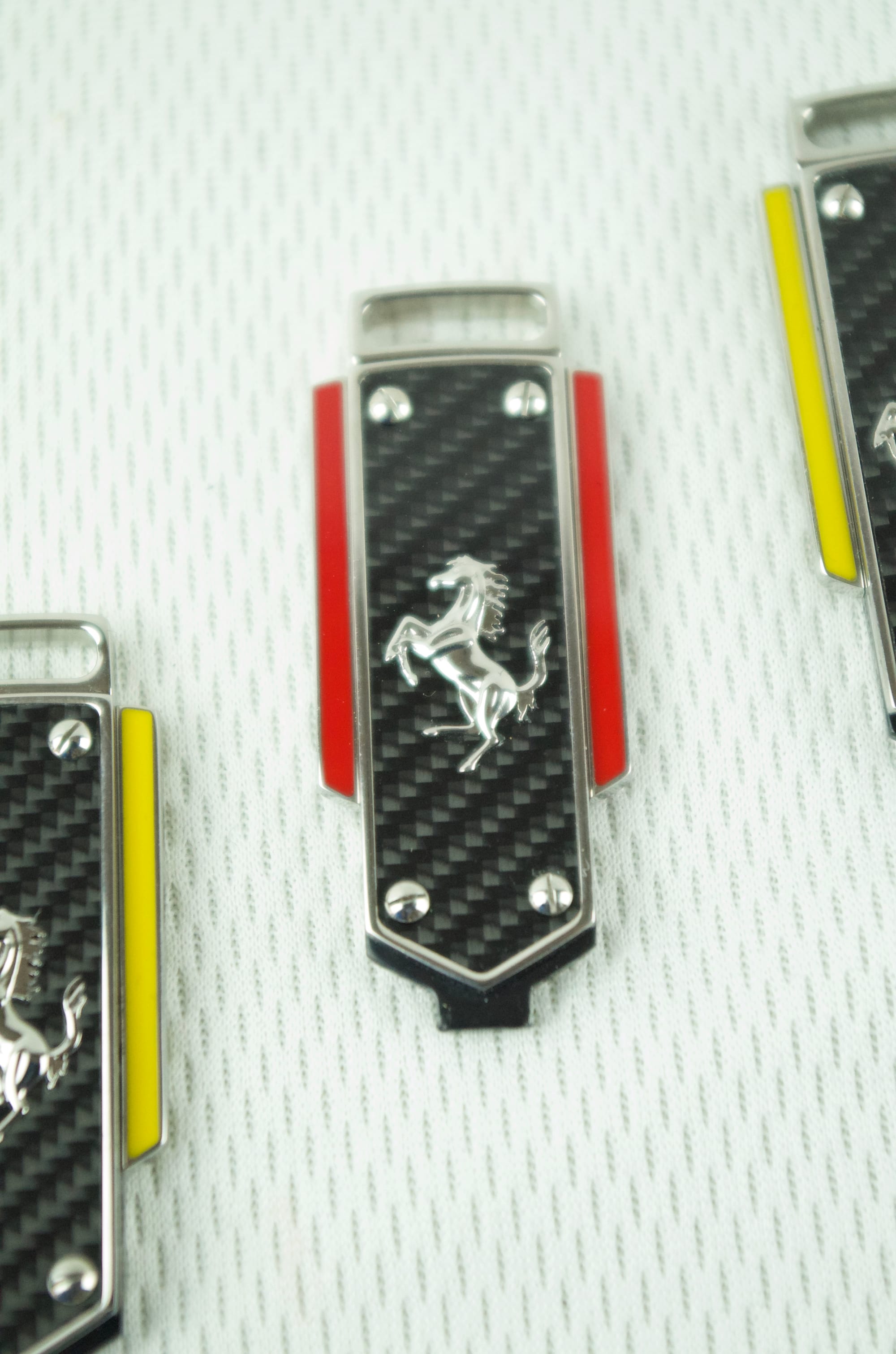 Vertu Red Ferrari Key Rings.