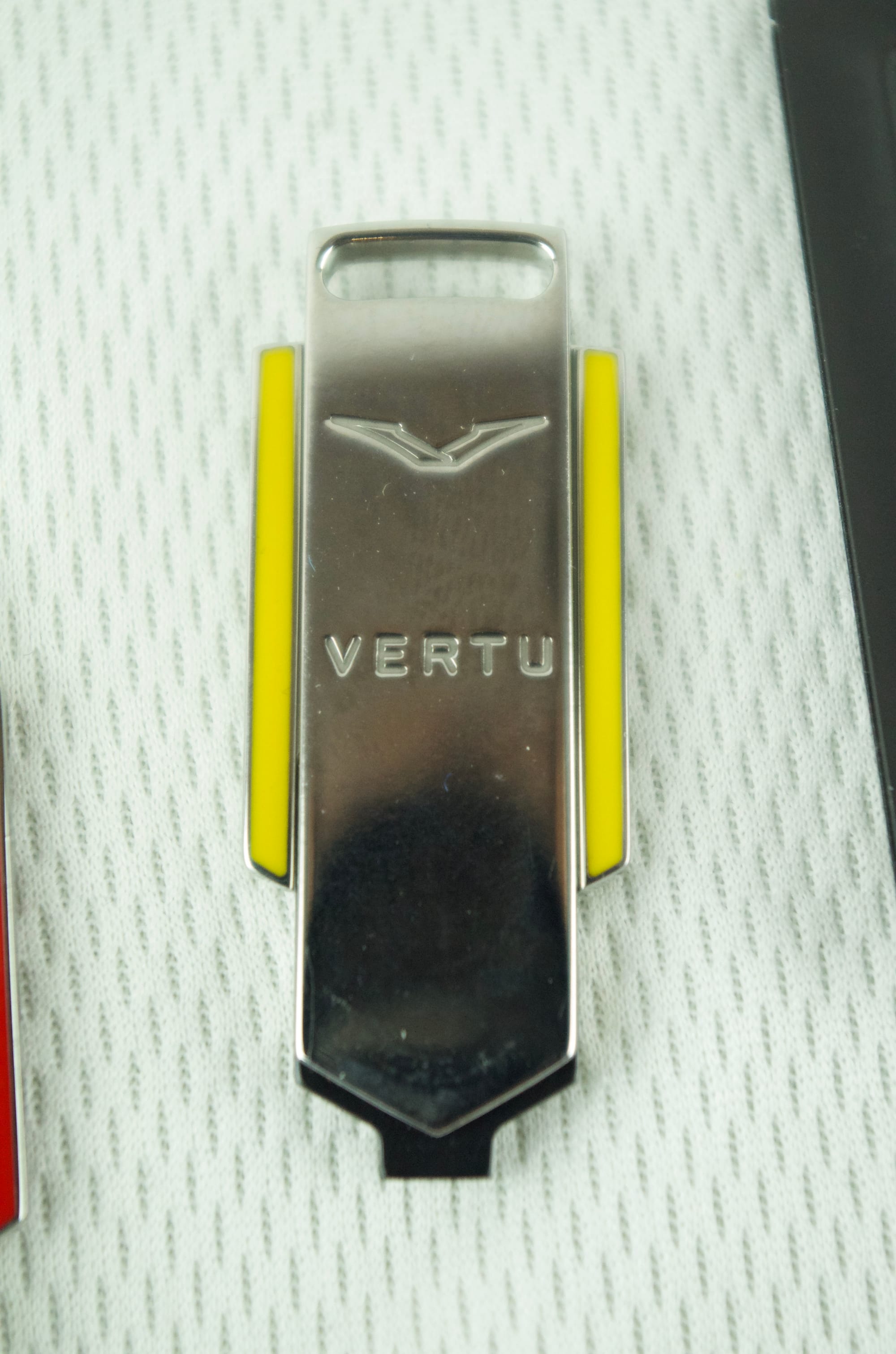 Vertu Yellow Ferrari Key Rings