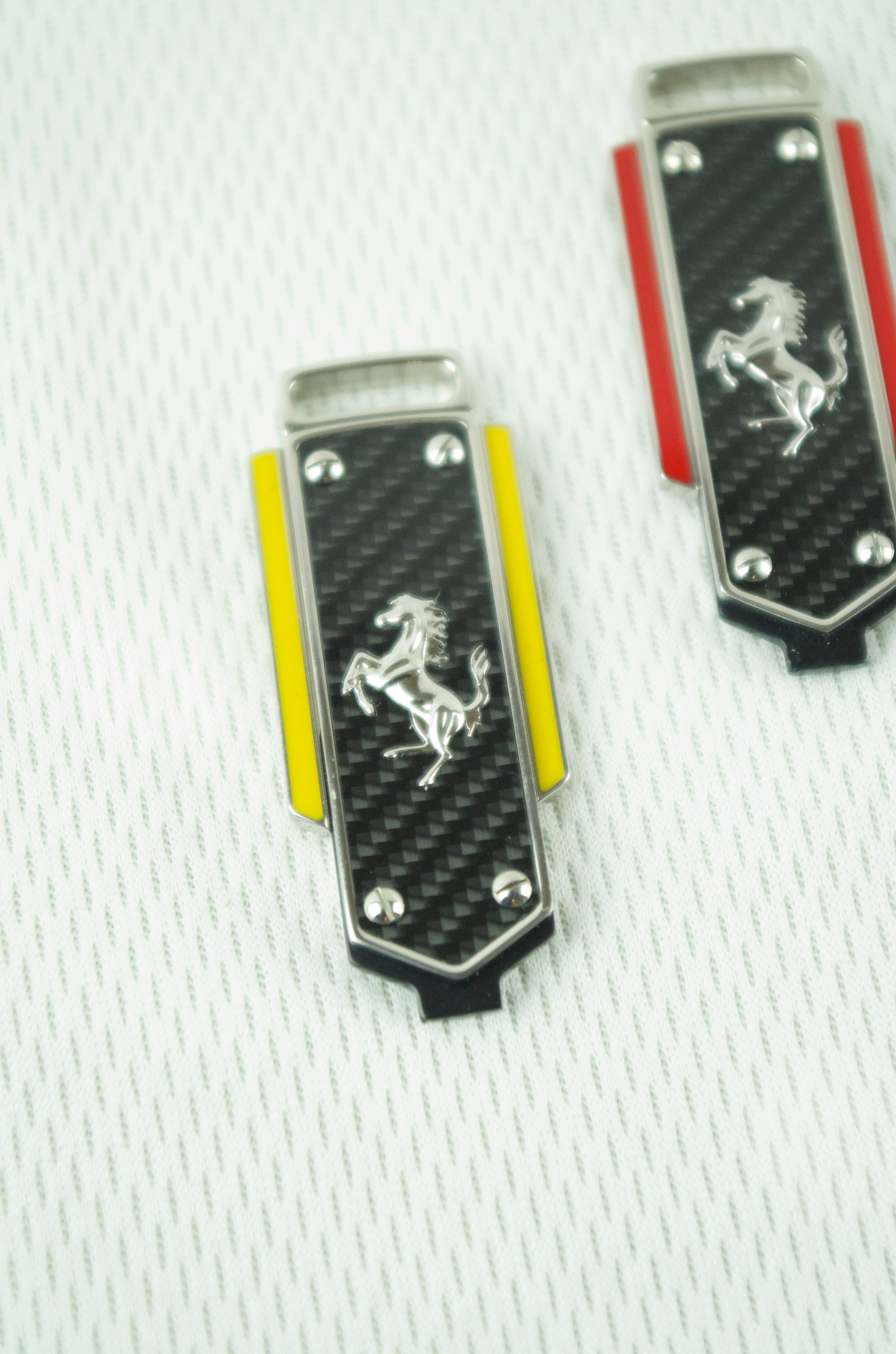 Vertu Yellow Ferrari Key Rings