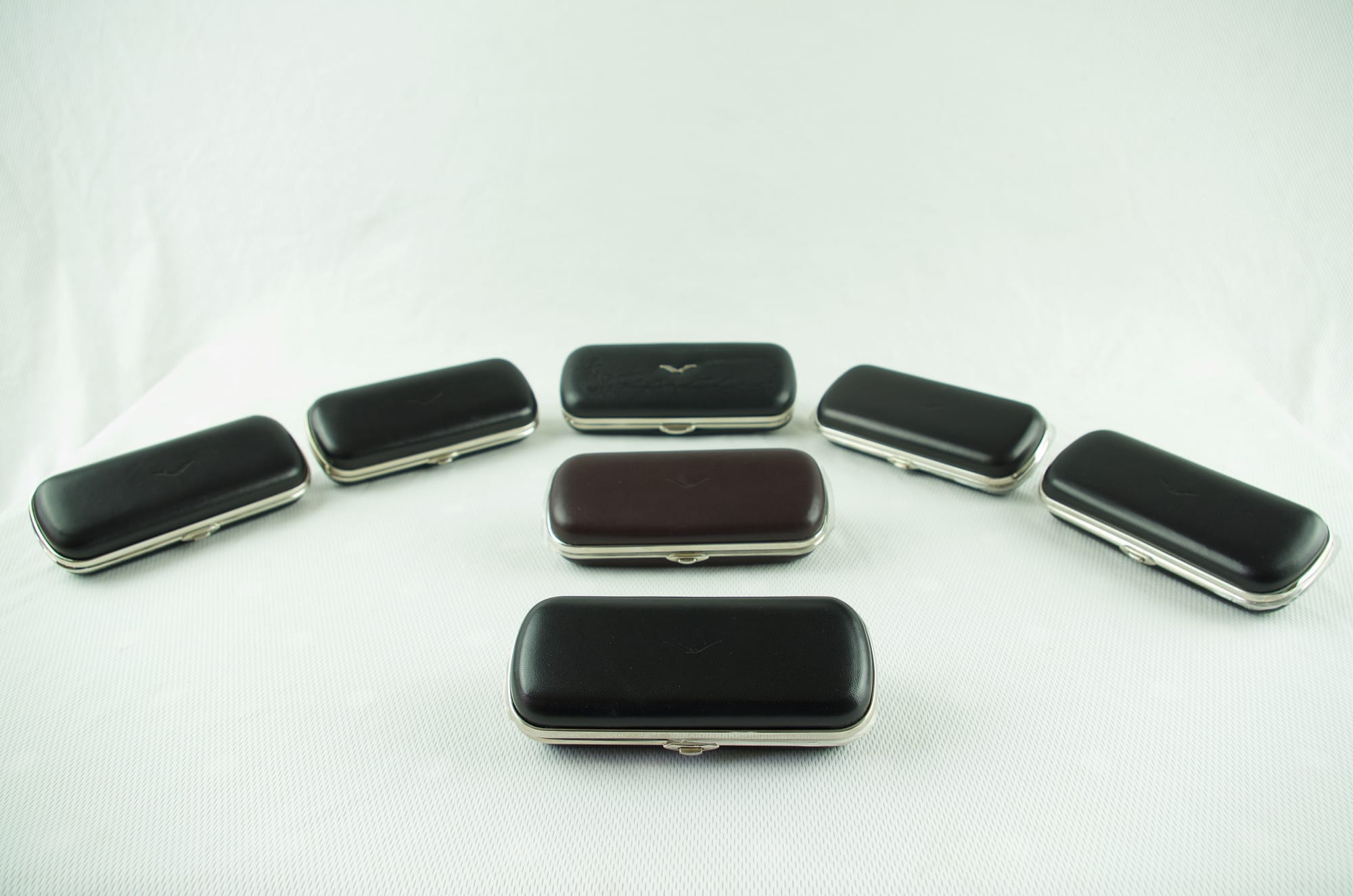 Vertu Signature M Clam Shell Collection Leather Cases.