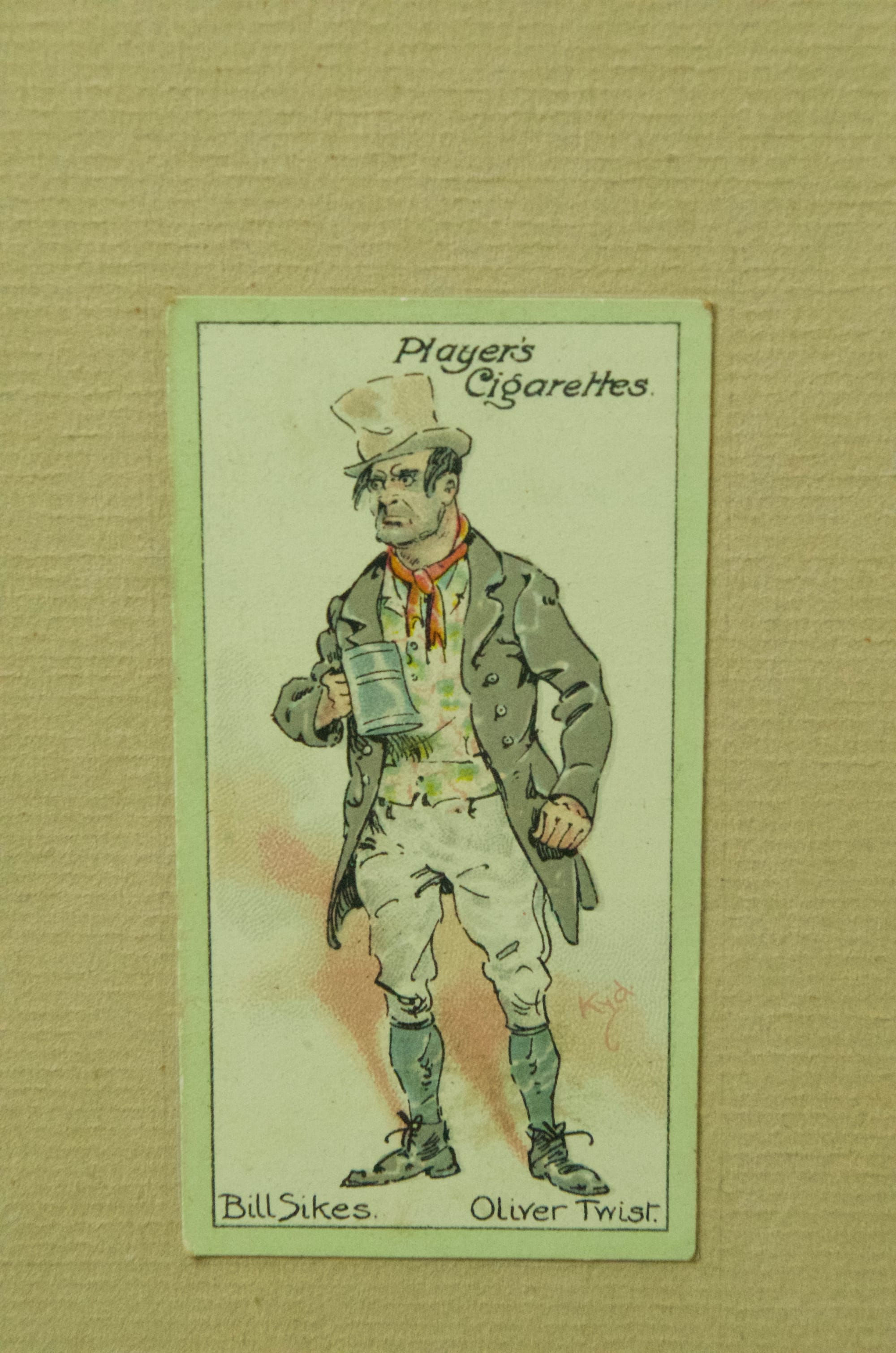 Oliver Twist Vintage Players Cigarette Cards