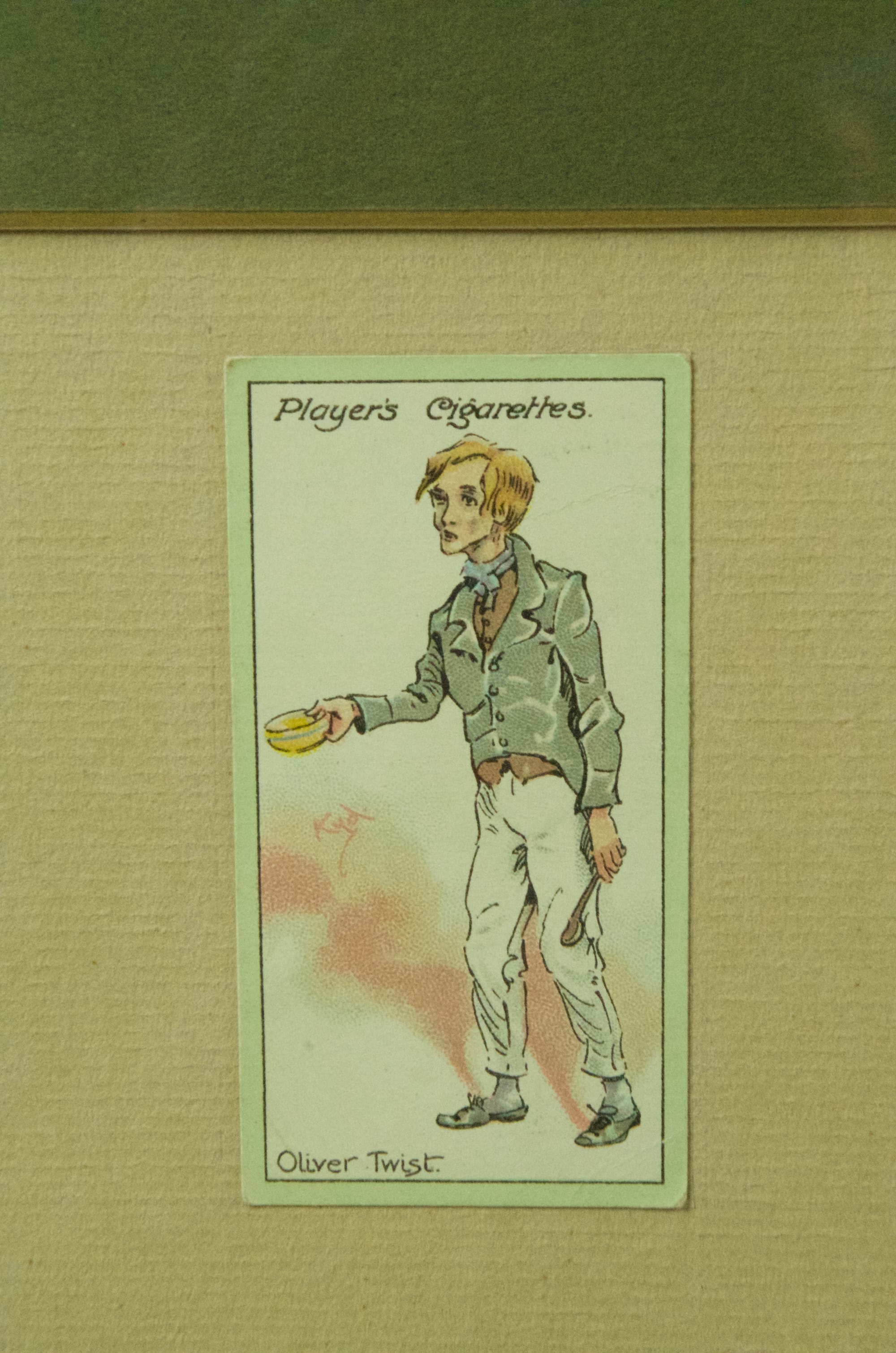 Oliver Twist Vintage Players Cigarette Cards