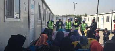 SHR support program for displaced woman