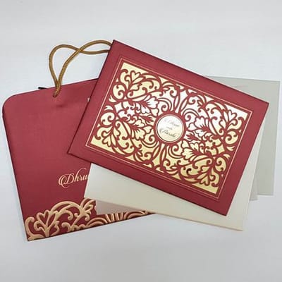 Unique Beautiful Hindu Wedding Invitation Cards