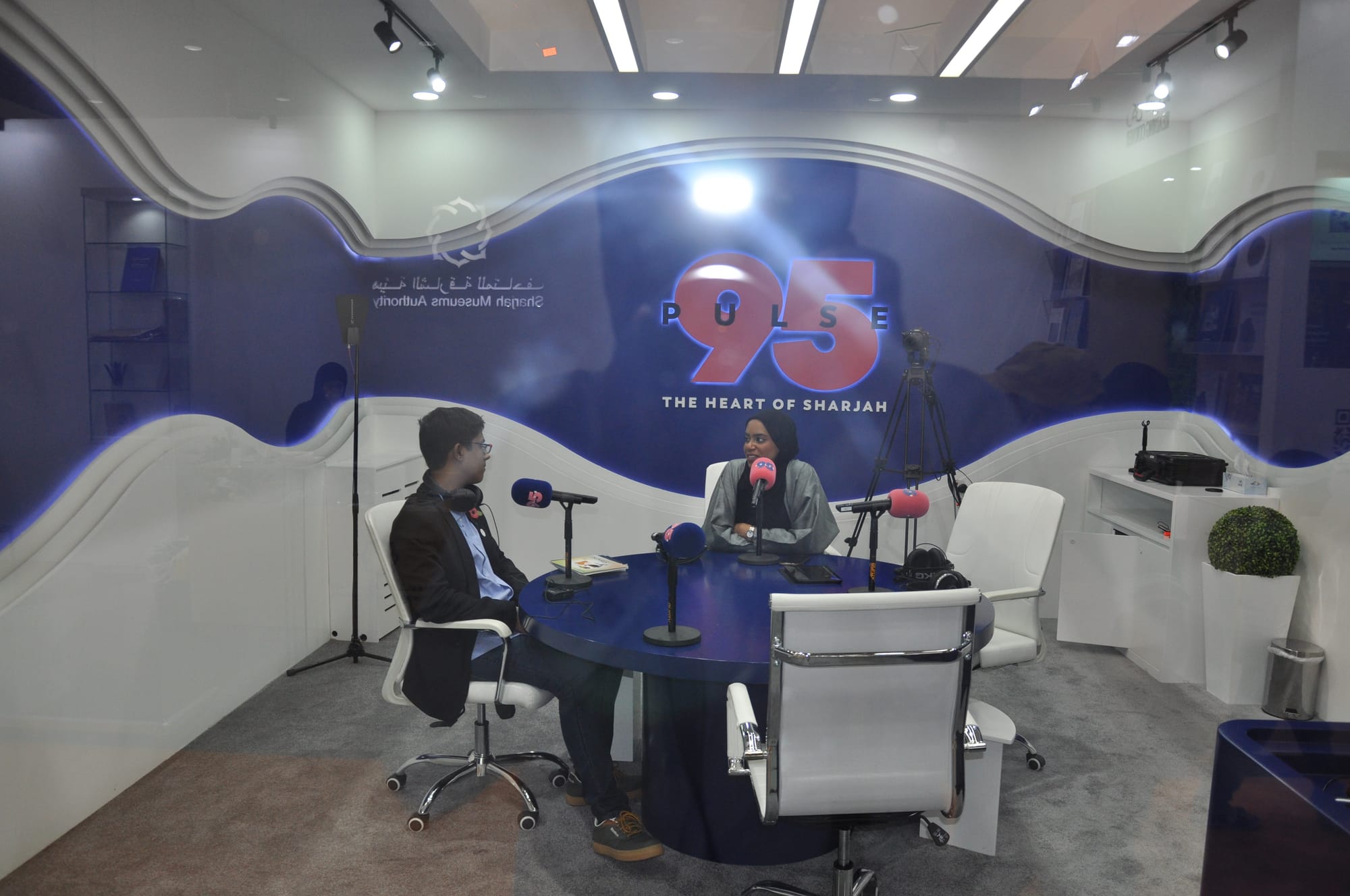 With Pulse 95 Radio at the SIBF 2022