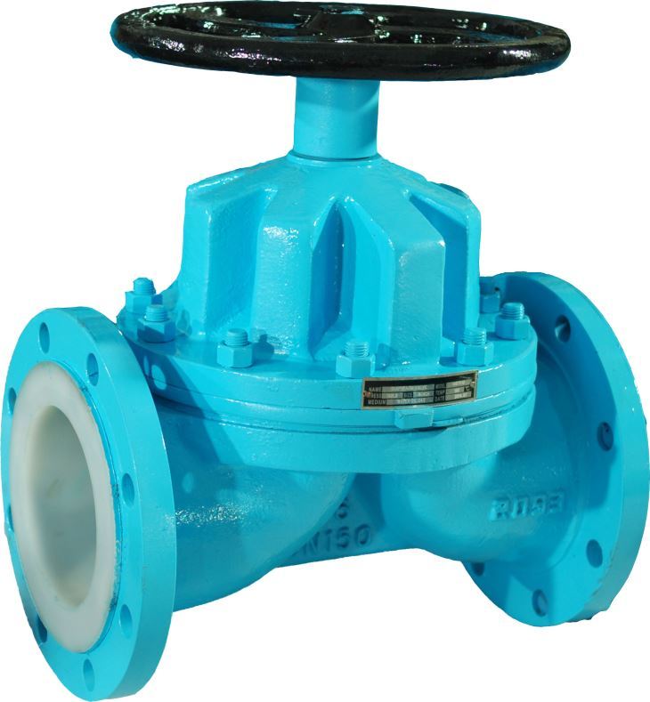 FCT PTFE Lined Diaphragm Valve